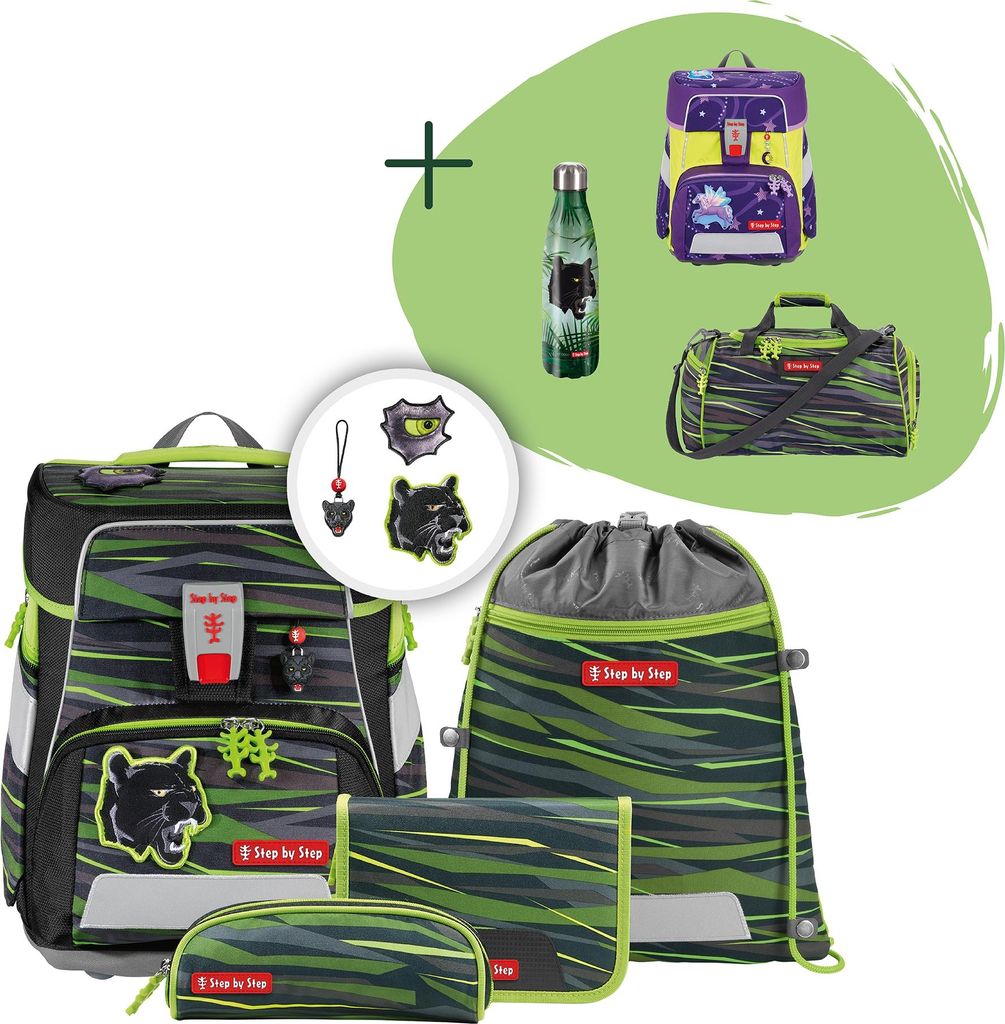 Step by Step Schulranzen-Set SPACE „Wild Cat Chiko“, Produktbild 