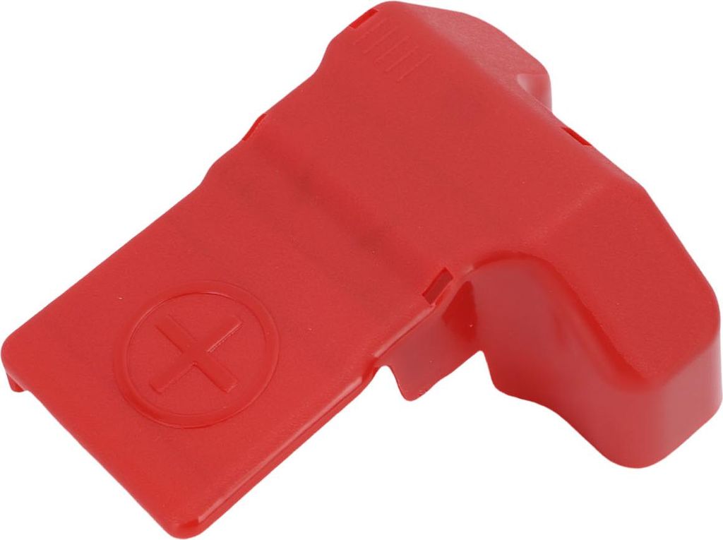Unter der Haube positive Batteriepolpol-Abdeckung 68164628AA, rot, Ersatz für 1500 2500 3500 2013–2018