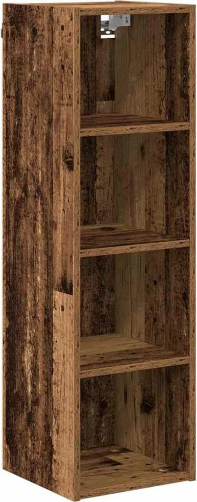Mobile Pensile 30x100 cm Legno Antico | Arredo Verticale Esclusivo