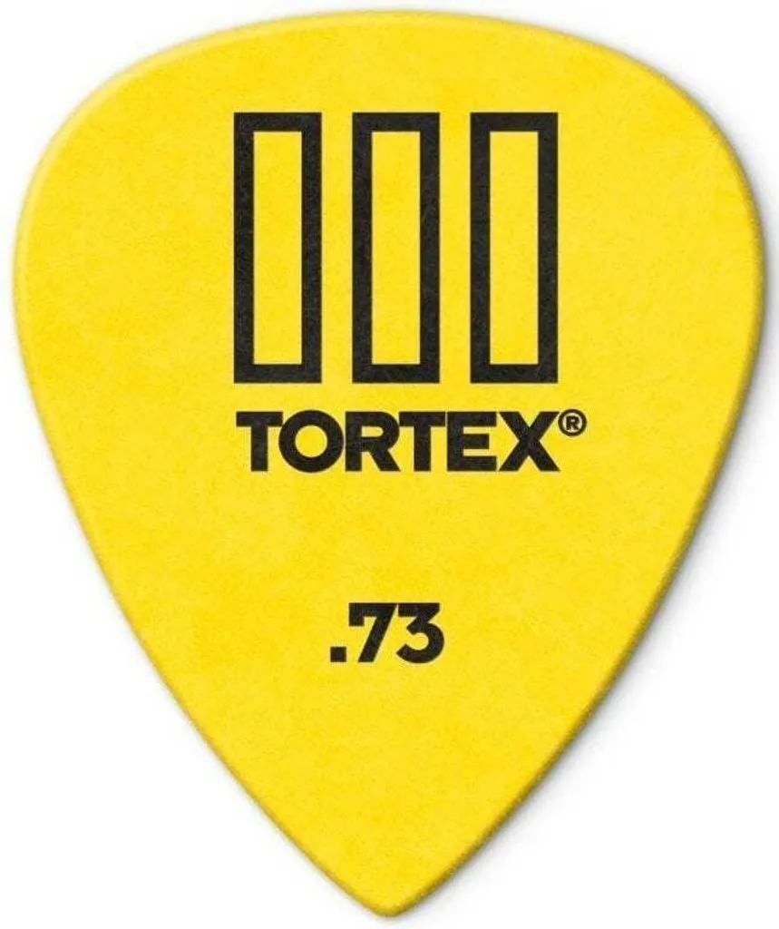 Médiator Dunlop 462R 0.73 pour Solos de Guitare Rapides et Précis