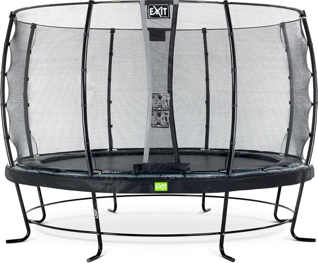 EXIT Elegant Trampolin ø366cm mit Economy Sicherheitsnetz - Produktbild 