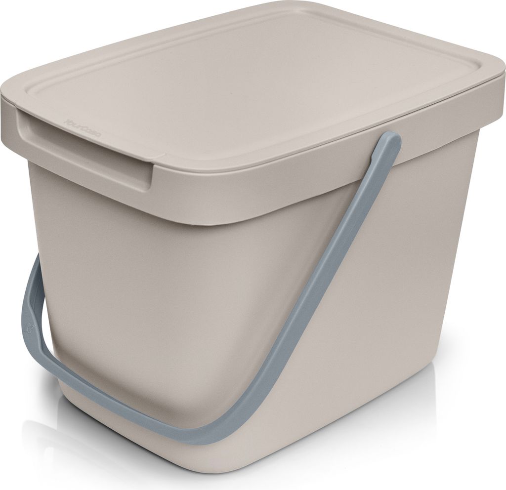 YourCasa® Biomülleimer Küche - 6L mit Deckel und Produktbild 