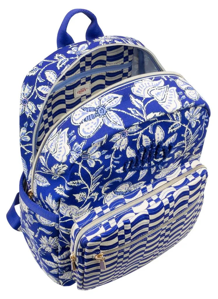 Sac à dos de loisirs bleu marine Oilily Bao léger et compact - 4