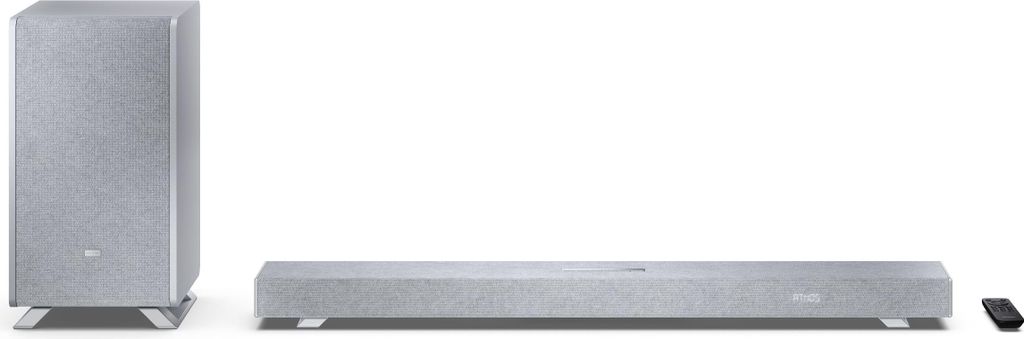 Sharp HT-SBW53121 3.1.2 Dolby Atmos Soundbar mit DTS:X, kabellosem Subwoofer, Bluetooth 5.3 und HDMI eARC