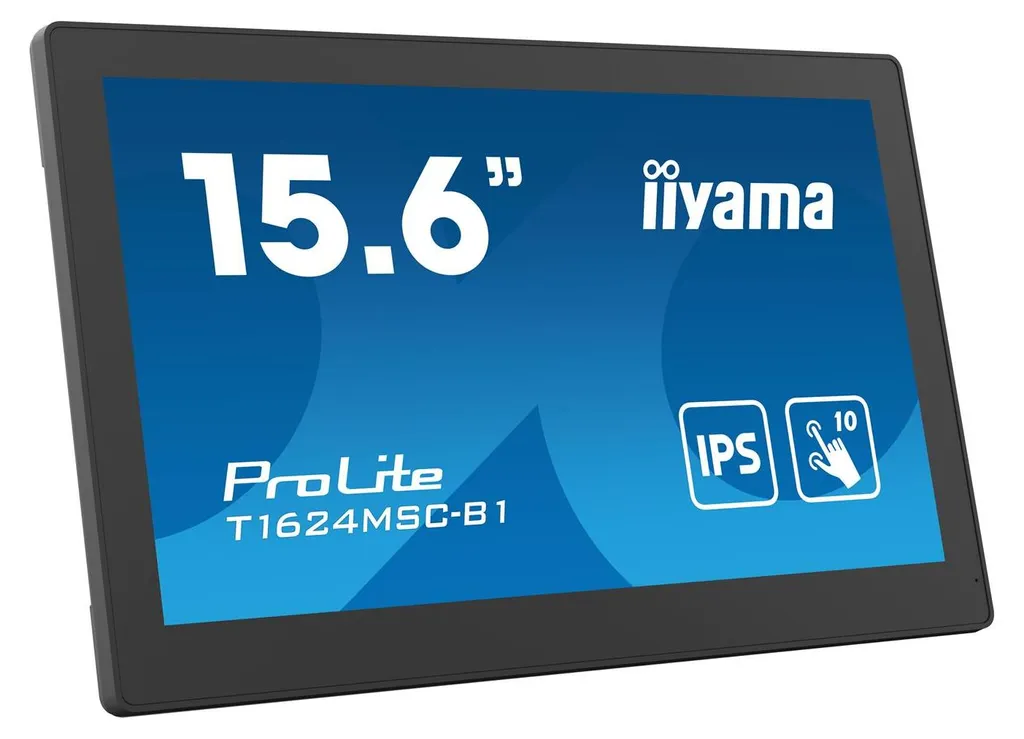 Écran de caisse tactile IIYAMA T1624MSC-B1 pour magasin et PME