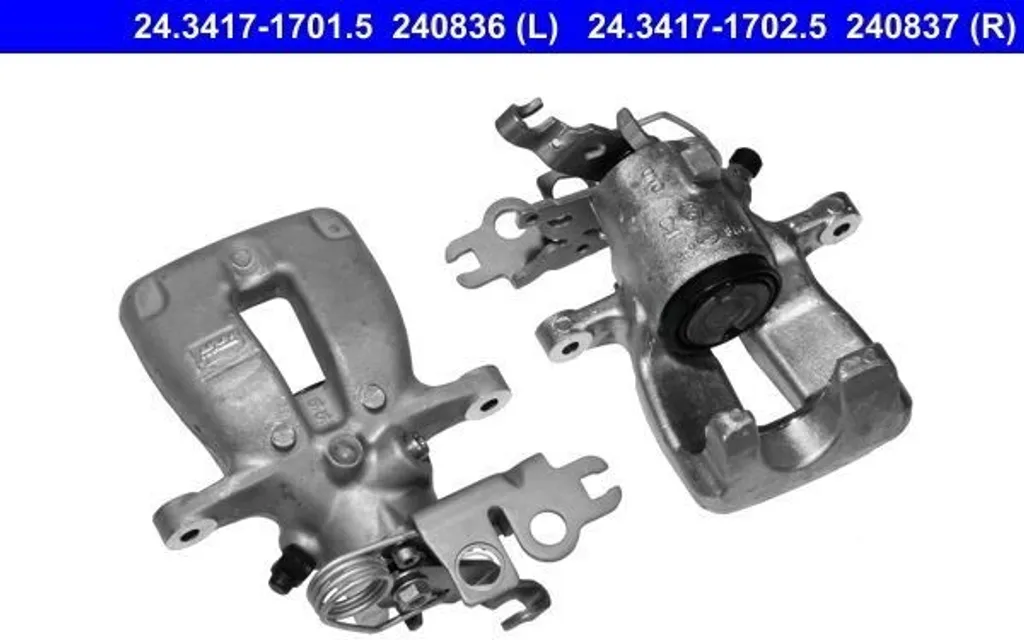 ATE 24.3417-1702.5 Pinza Freno Caddy III 2K0615424 - Ricambio Certificato