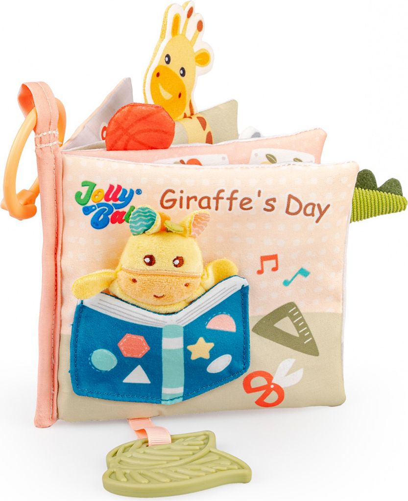 Sinnesbuch „Der Tag der Giraffe“ von Jollybaby für Babys