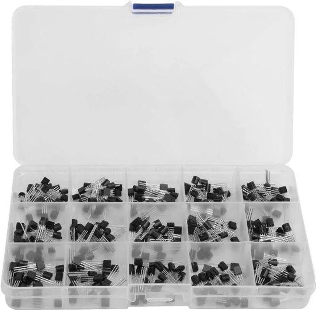 Assortiment transistors électroniques 2N3904 2N3906 BC327 avec TL431