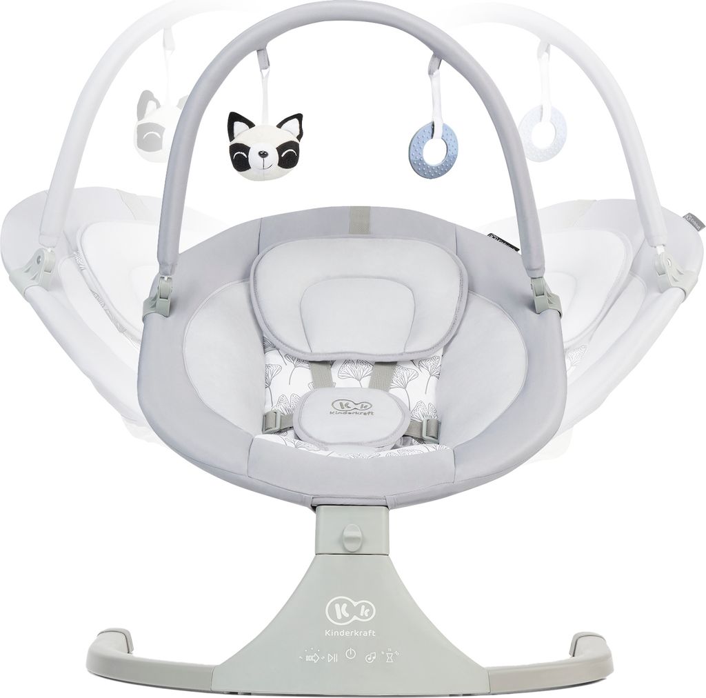 Kinderkraft LULI 2 in 1 - elektrische Babywippe - 5 Produktbild 2