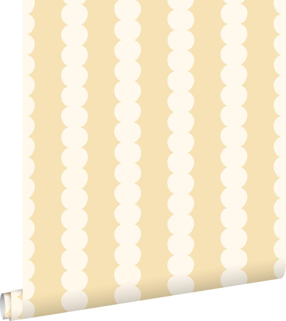 ESTAhome carta da parati disegno grafico giallo pastello Immagine del prodotto 