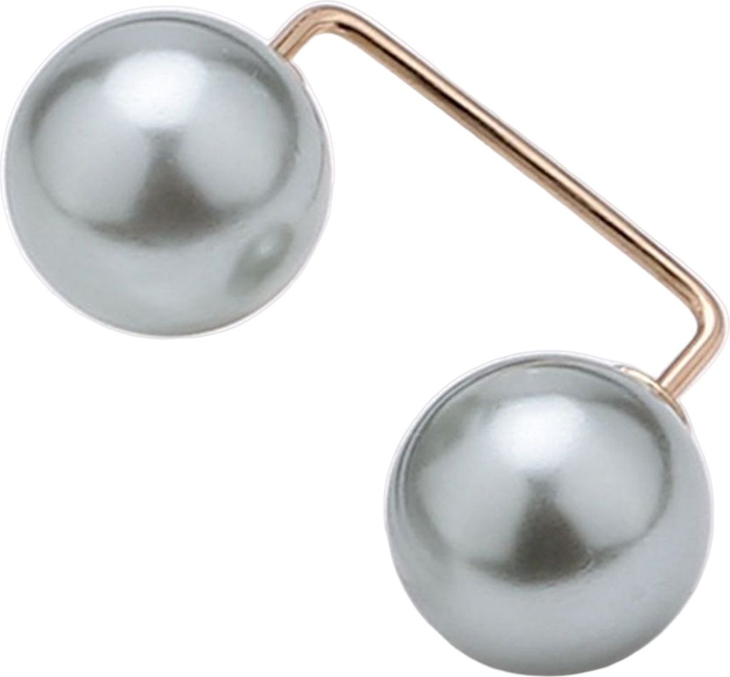 Kleidung Brosche Klassisch Einfach Anmutig Feine Verarbeitung Feste Kleidung Simulation Perle Pin für Dating-F