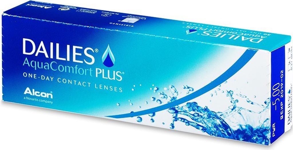 Alcon DAILIES AquaComfort Plus, Täglich, 30 Stück(e), 1,4 Produktbild 