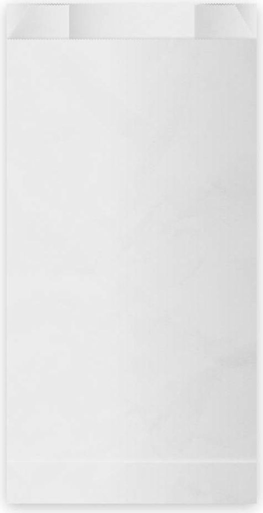 Witte papieren ontbijtverpakking, 1,0 kg, afmetingen 12+5 x Productafbeelding 