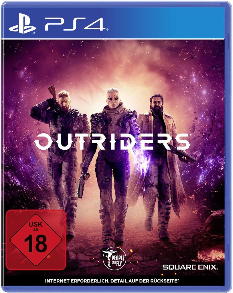 Square Enix Outriders, PlayStation 4, M (Reif), Physische Produktbild 