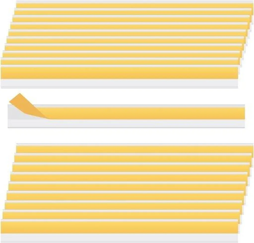 Autocollants transparents 3x30 cm pour rangement et dossiers archives