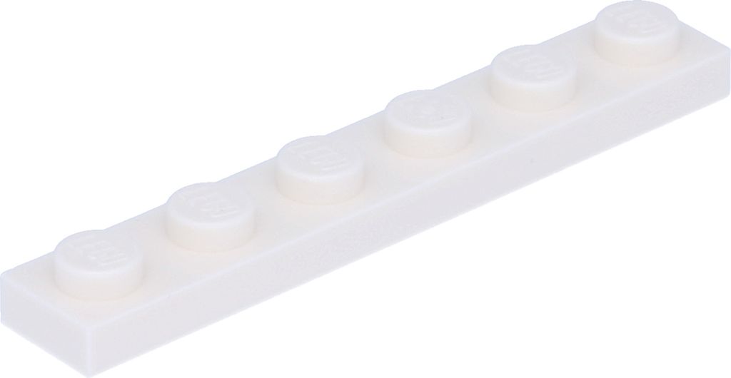 Lego 1x6 Platte 3666 - 250 Stück Dunkles Beige