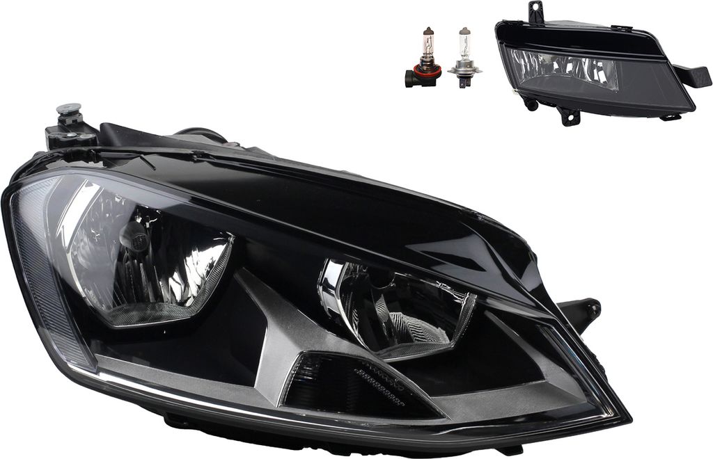 Johns, Scheinwerfer Halogen passend für VW Golf VII 5G1 BA5 12-16 H7 H15 R +Nebel+Leuc. 5G1941006 5G1941006E 5G1941030 5G0941662 5G0941662D 5G0941...