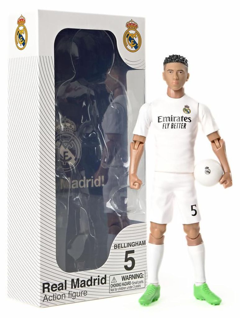 Socker Real Madrid Bellingham, 20 cm Productafbeelding 