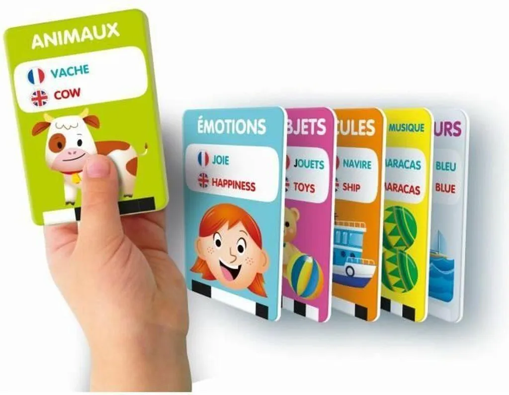 Clementoni Mon premier imagier bilingue 100 mots interactif éducatif