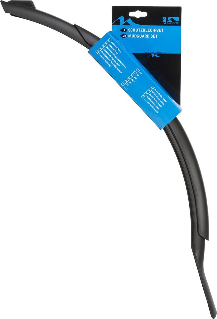 sada blatníkov Mud Max 26-28 palcov čierna Obrázok produktu 