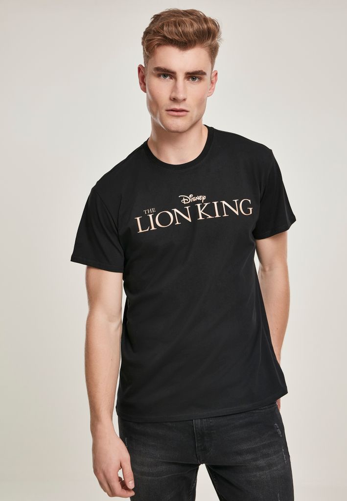 Merchcode T-Shirt Lion King Logo Tee Black-XS