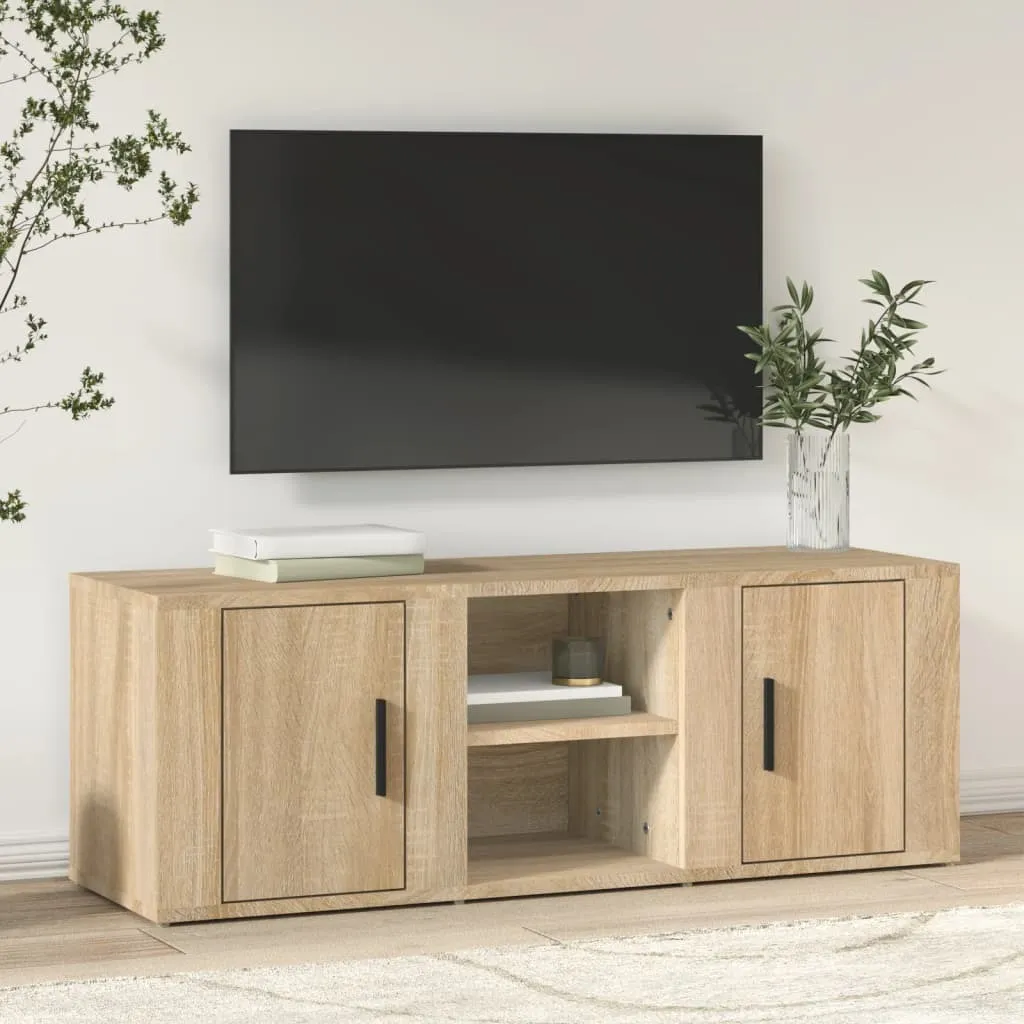 Maison Exclusive Mobile TV Rovere Sonoma 100x31,5x35 cm - Offerta Outlet