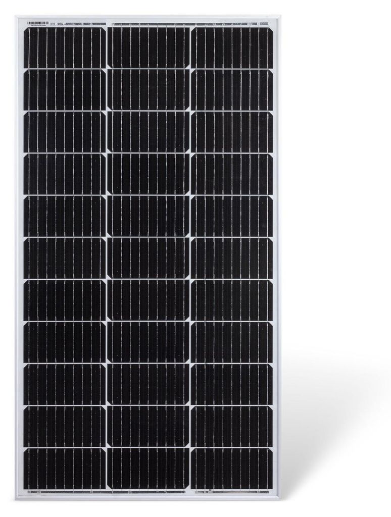 Protron 100W Solar Monokristalline Solarmodul Photovoltaik Produktbild 