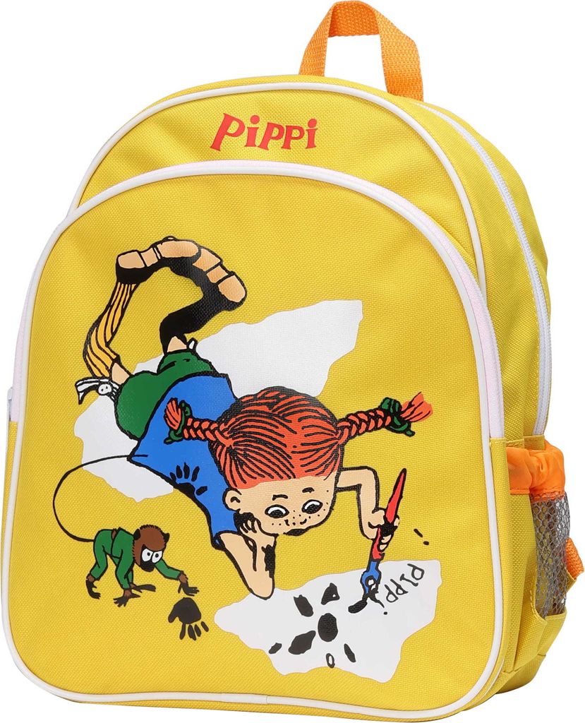 Kindergartenrucksack Pippi gelb