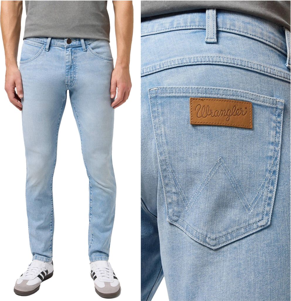 WRANGLER, Herren Jeanshosen, Straight fit, BRYSON, W33 L32, Blau, Jeans, baggyjeans, buggy