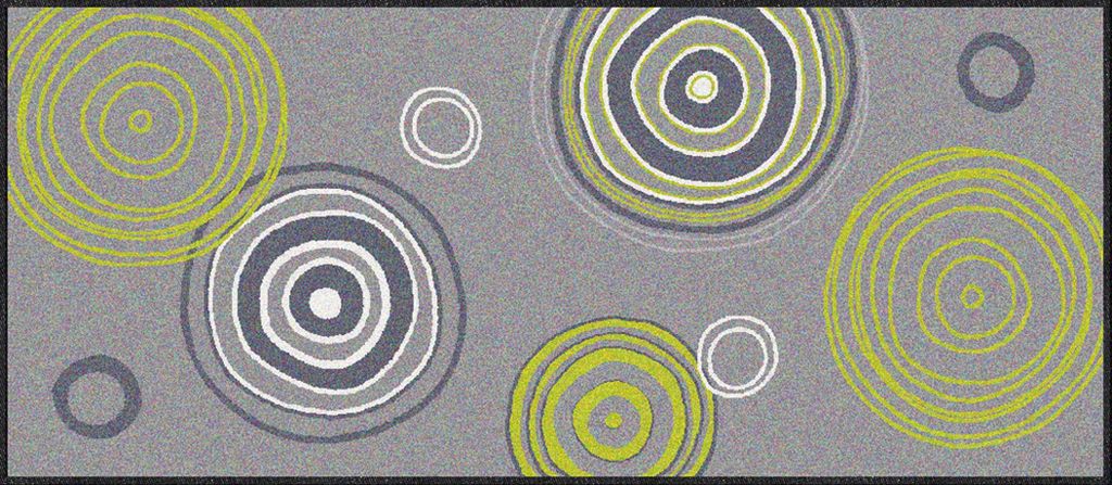 Erwin Müller Fußmatte Kaiserslautern" grau/grün 80x200 cm"