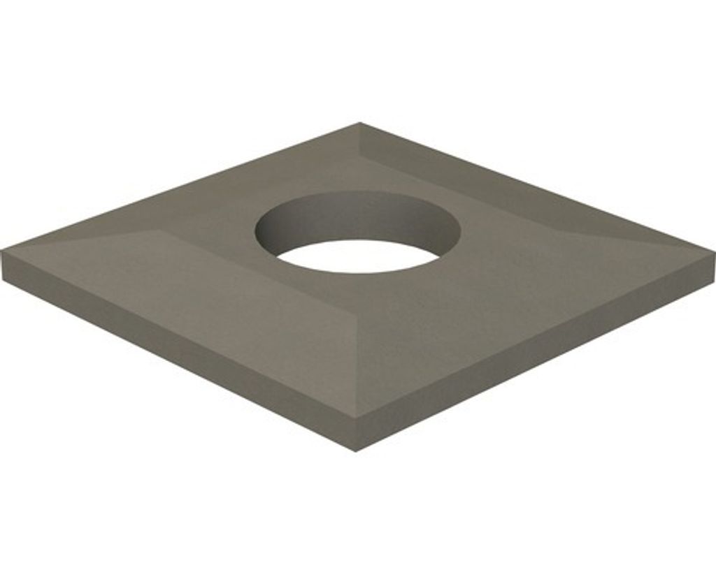 Komínová krycí deska EURO Single Stone 500 x 500 mm Ø200 mm Obrázek produktu 