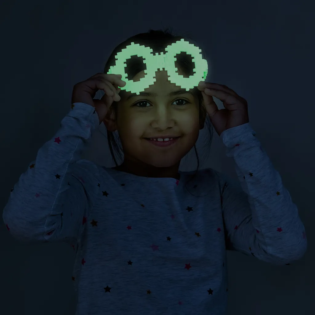 Plus-Plus Apprendre à construire Glow - Jeu de construction phosphorescent - 9