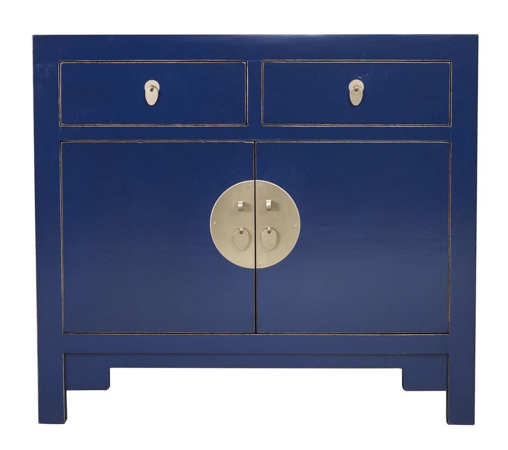 Fine Asianliving Armadio Cinese Blu Notte - Collezione Immagine del prodotto 