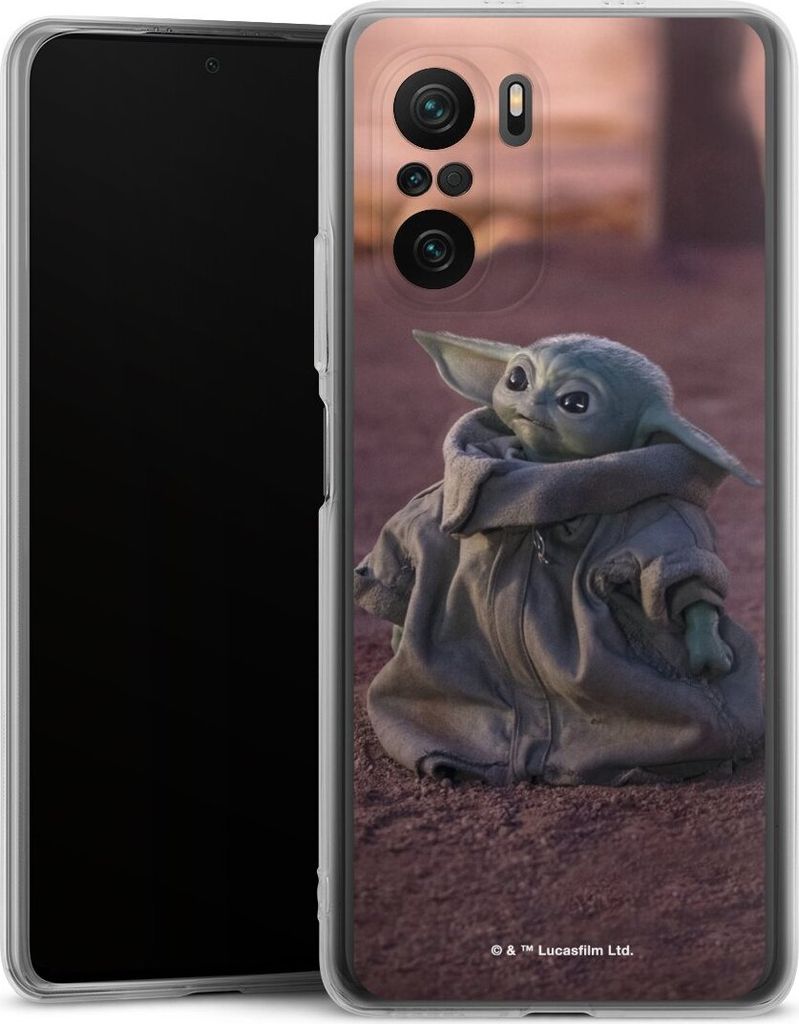 DeinDesign Handyhülle für Xiaomi Poco F3 Silikon Hülle Case Smartphone Schutzhülle Star Wars Baby Yoda The Child
