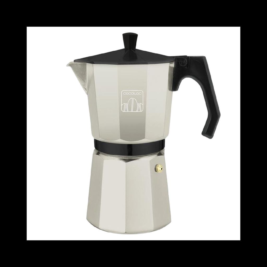Cecotec Italienische Kaffeemaschine Italiensicher Espressokocher Cumbia Mokclassic 1200 Beige