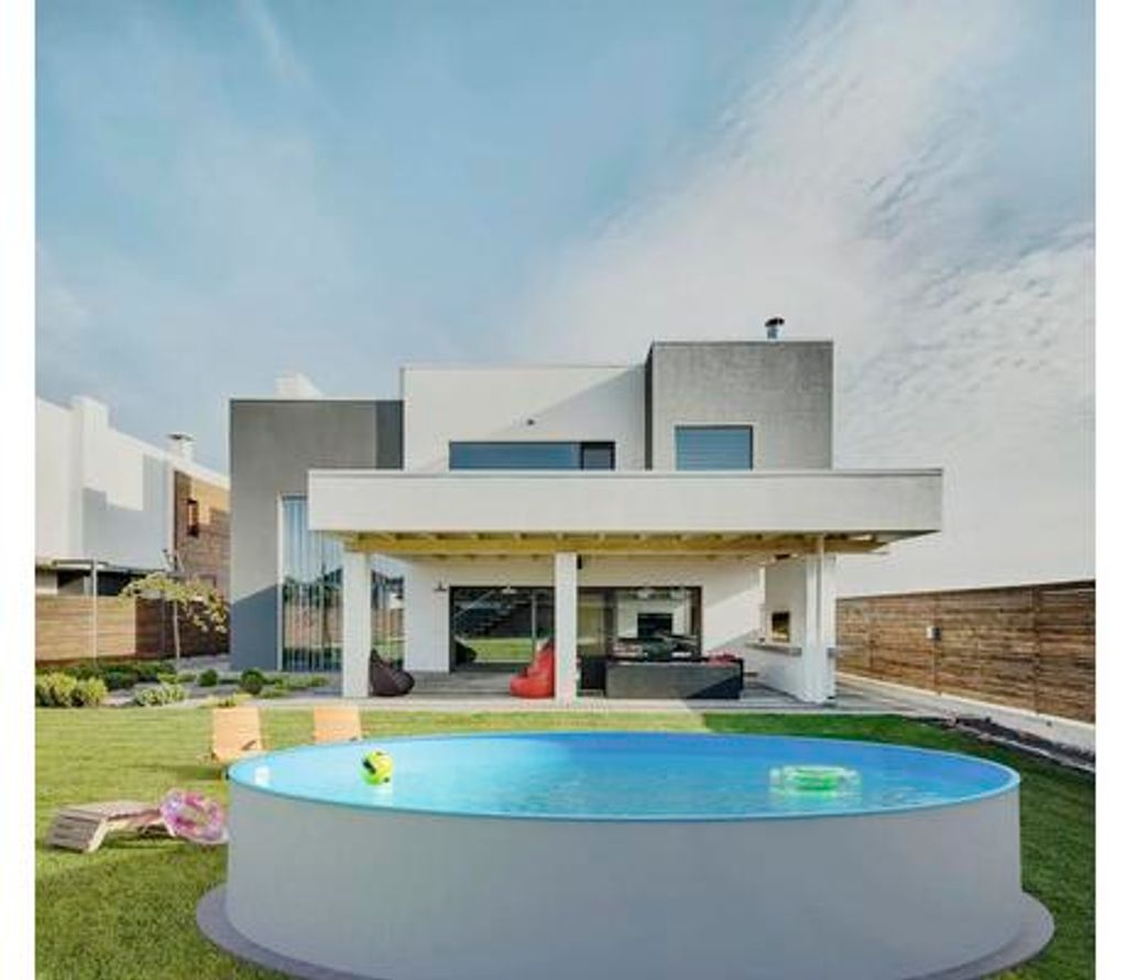 Aufstellpool Einbaupool Teileinbaupool Stahlwandpool rund Ø Produktbild 