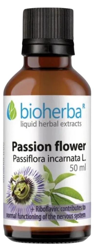 Mučenka (Passiflora incarnata) kvapky – tinktúra – 50 ml – Obrázok produktu 