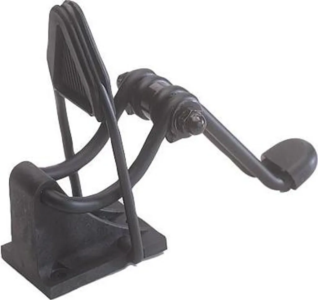 Arrêt bloc volet contre-plaque MONIN 152160 bras standard noir durable