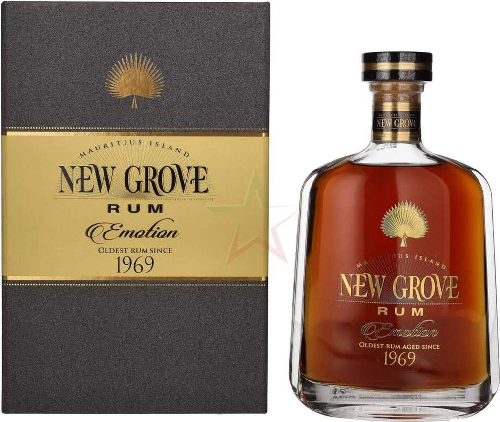 New Grove EMOTION 1969 Mauritius Island Rum 47.00 % 0,70 lt.