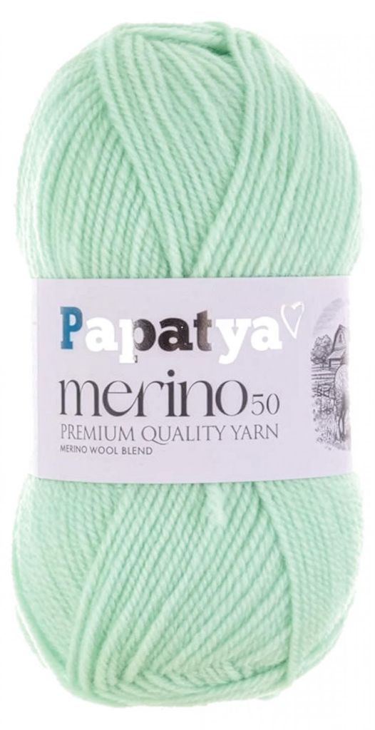 Papatya Merino50 Winterwolle 100g Strickgarn 50% Wolle Häkelgarn