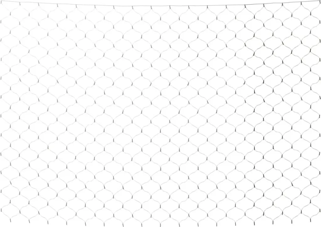 Filet de lumière LED blanc froid 3x2m pour décoration sapin et façade