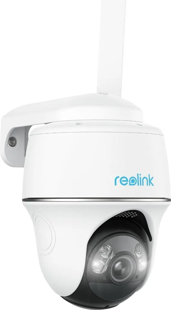 Caméra 4G 2K Reolink Go PT Plus Vision 360 et Panneau Solaire Étanche IP64