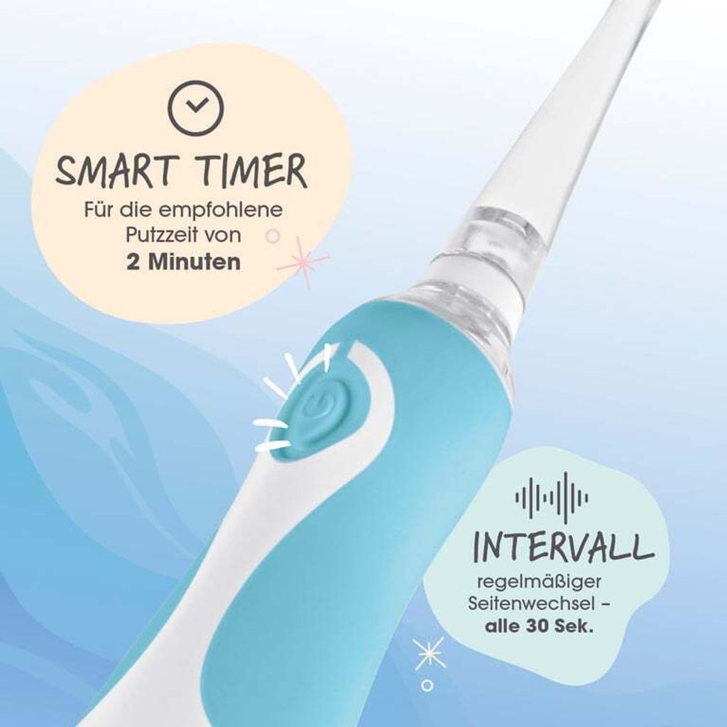 VITALmaxx Elektrische Kinder-Zahnbürste mit Smart Timer - Produktbild 4