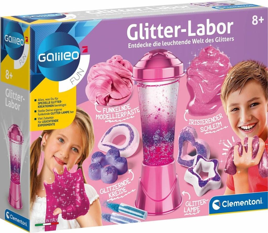 Clementoni Clementoni Galileo Glitter Lab 59224 Zdjęcie produktu 