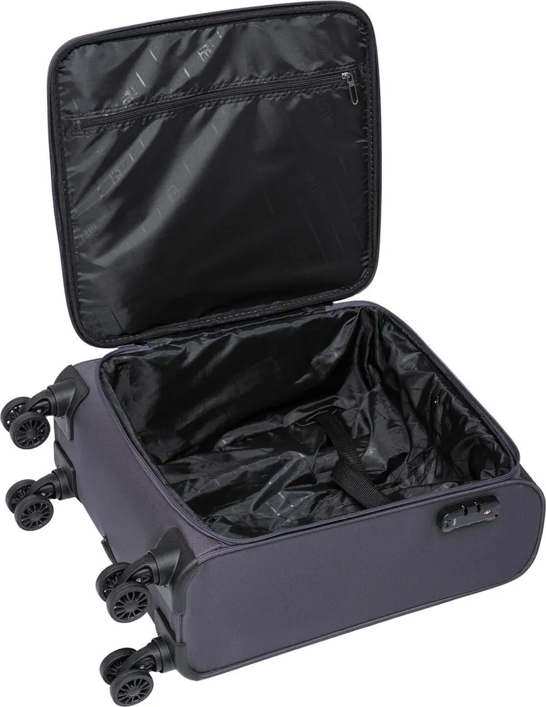 EPIC Jupiter 4X valise rigide 55cm Excalibur Grey 4 roues doubles - 5
