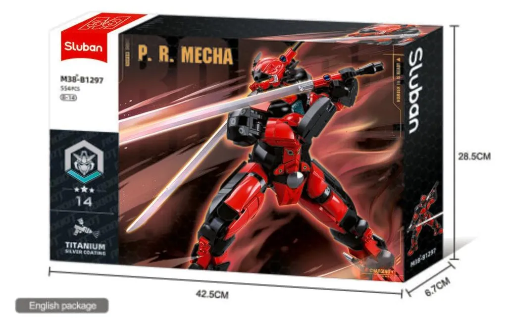 Jeu de Construction Robot Mech 14 Sluban M38-B1297 pour Enfant et Ado
