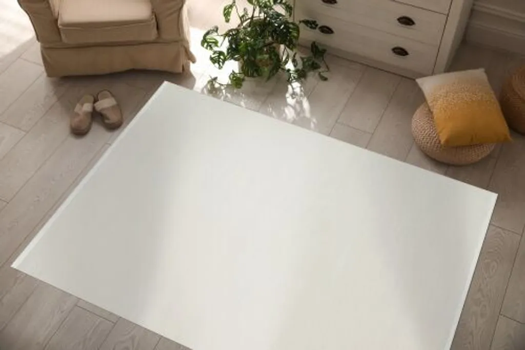 Tapis doux Lacs 19 crème 160x230 cm - Haute résistance et confort soyeux