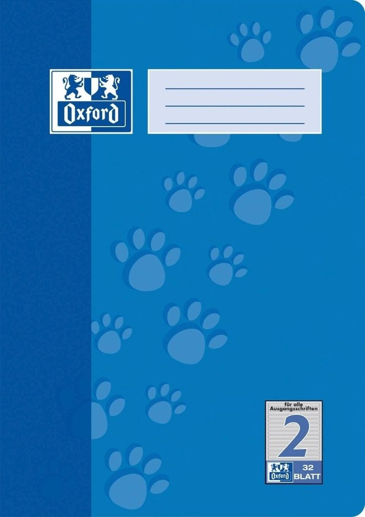 Schulheft A4 Lineatur 2 32 Blatt Packung mit 10 Stück