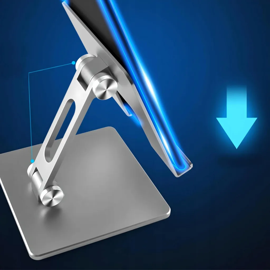 Support tablette tactile universel ajustable pour bureau en aluminium - 9