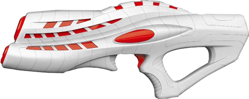Elektrische Wasserpistole in Science-Fiction-Form, automatische Absaugung mit hohem Druck, leistungsstarke Dauerwasserpistole